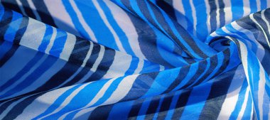 Arka plan dokusu. çok renkli çizgili ipek kumaş. Meksika co