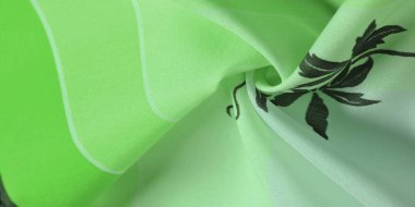 Doku, arka plan, desen, kartpostal, ipek kumaş, yeşil celad