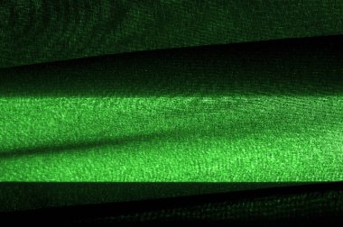 Dokulu, arka plan, desen, yeşil kumaş. Alp döşemesi V