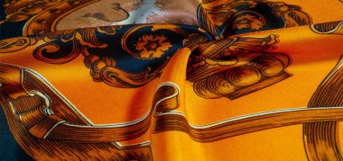 Gotik desenli ipek kumaş. Ben surround olmak için mutlu olurdu