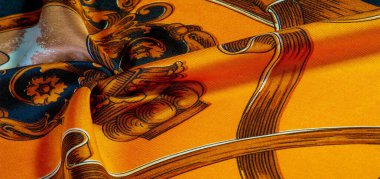 Gotik desenli ipek kumaş. Ben surround olmak için mutlu olurdu