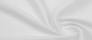 Doku arka plan deseni. Kumaş beyaz örülmüş. Bu st