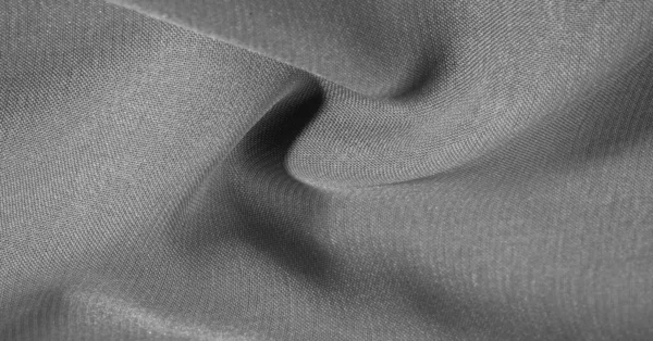 Textura, fondo, patrón, gris negro Tela de seda This very l — Foto de Stock