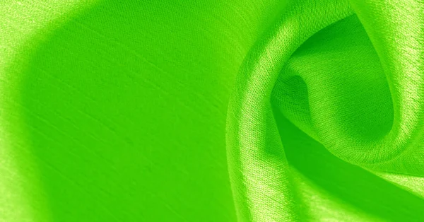 Latar belakang, pola, tekstur, wallpaper, kain sutra hijau. Ini h — Stok Foto