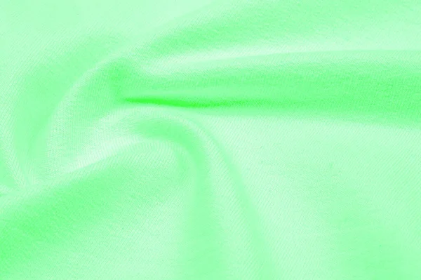 텍스처, 배경, 패턴. 니트 패브릭 그린. 푸른 잔디밭 — 스톡 사진