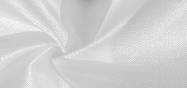 Textúra gyönyörű selyem fehér krepp porcelán, teremtett különösen — Stock Fotó