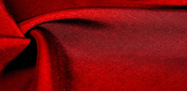 Tekstura, tło, wzór, kolor czerwony, tkanina. Tkanina bawełniana i — Zdjęcie stockowe