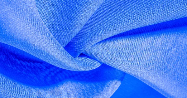 Texture, background, pattern, cyan blue, silk fabric This very l — Stock Photo, Image