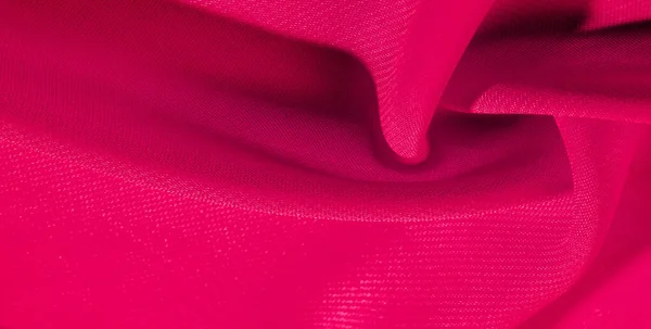 Texture sfondo tessuto di seta rossa. Questa organza di seta ha — Foto Stock