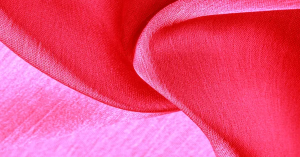 Bakgrundsmönster textur tapet, Crimson rosa sidentyg. — Stockfoto