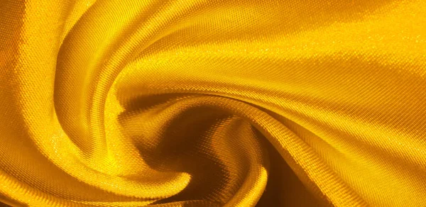 Textura, fondo, patrón, tela de seda en amarillo. Este adorab —  Fotos de Stock