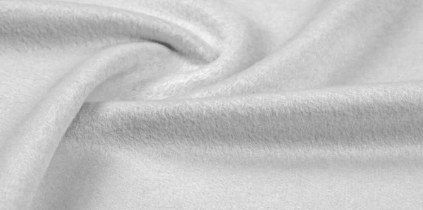 Muster, Textur, Hintergrund, warme Wolle, weißer Stoff. gibt Ihnen — Stockfoto