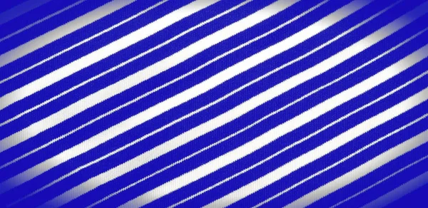 丝条织物。蓝白色条纹。这个美丽的，超级的 — 图库照片
