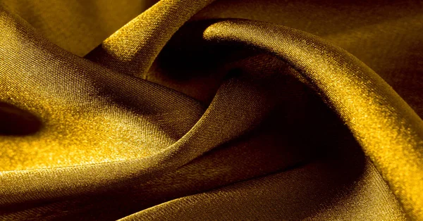 Background, pattern, texture, wallpaper, yellow silk fabric. Add