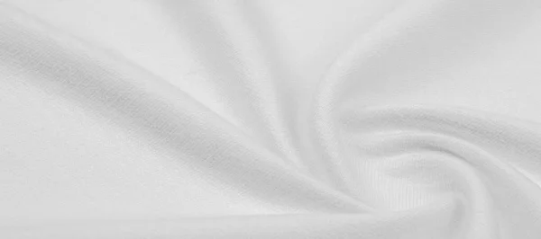 Texture background pattern. The fabric is knitted white. This st — Stock Photo, Image