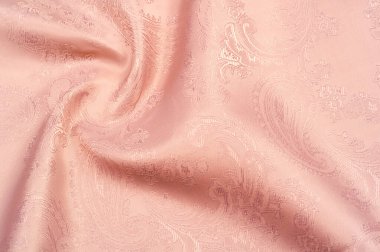 Doku, arka plan, desen. Bir desen o ile kumaş ipek bej