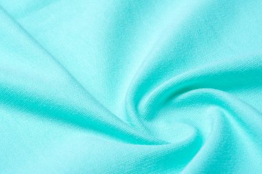 Doku, arka plan, desen. Kumaş mavi, turquo örme