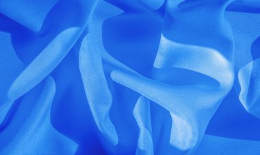 Doku, arka plan, desen, masif açık mavi ipek saton kumaş