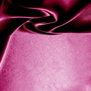 doku, kırmızı ipek kumaş panoramik fotoğraf. İpek Dük ruh saton -