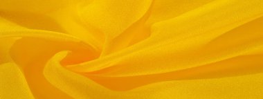 Doku arka plan deseni, sarı kumaş ipek. Krep sain o