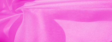 Doku, arka plan, desen, ipek pembe kumaş. Krep saden üzerinde t