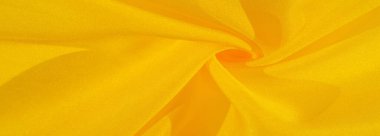 Doku arka plan deseni, sarı kumaş ipek. Krep sain o