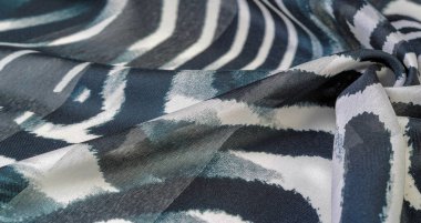 Doku deseni, ipek kumaş, Afrika temaları, kumaş üzerine baskı