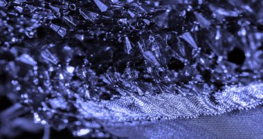 kartpostal arka plan doku, ipek kumaş derin mavi, Bondi mavi, 