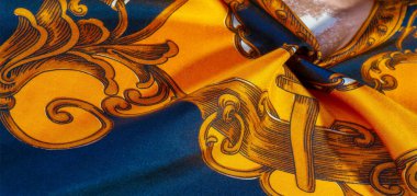 Gotik desenli ipek kumaş. Ben surround olmak için mutlu olurdu