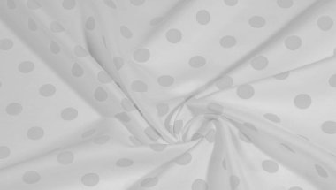 Dokulu arka plan, siyah ve beyaz polka nokta ipek kumaş. Bu