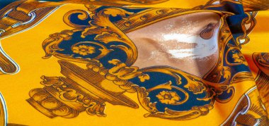 Gotik desenli ipek kumaş. Ben surround olmak için mutlu olurdu