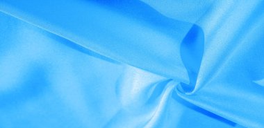 Doku, arka plan, desen, mavi ipek kumaş. Bu ipek 