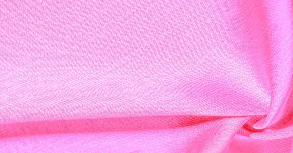 Gambar latar belakang wallpaper pola, kain sutra merah muda merah muda . — Stok Foto