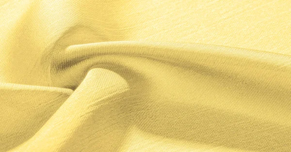 Background, pattern, texture, wallpaper, yellow silk fabric. It