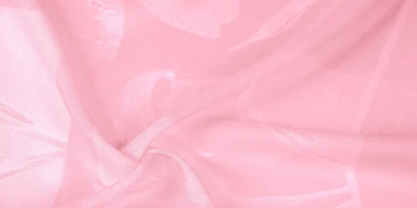 Textur, Hintergrund, Muster, Seidenstoff, rosa. Ihre Projektoren — Stockfoto