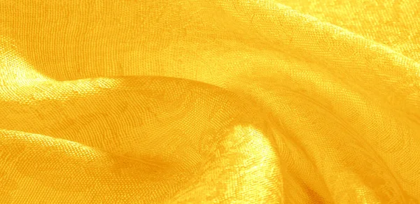 Textura fundo padrão tecido floral ornamento amarelo. Este c — Fotografia de Stock