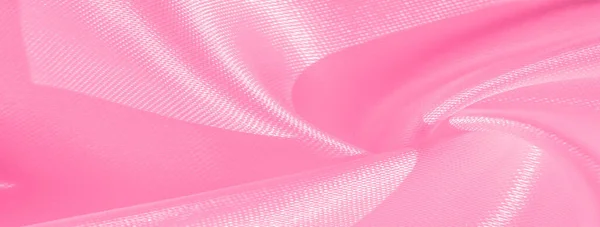 Textura de la imagen Hermosa seda rosa crepé porcelana, creado esp —  Fotos de Stock