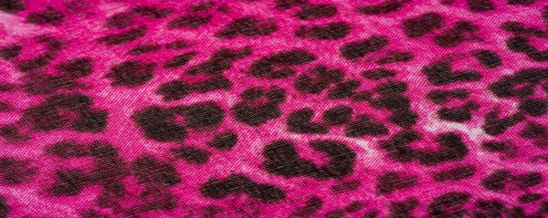 Textura de fundo. leopardo seda brilhante tecido temas africanos — Fotografia de Stock