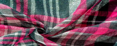 Doku, arka plan, desen, pr için kış sıcak yumuşak eşarp