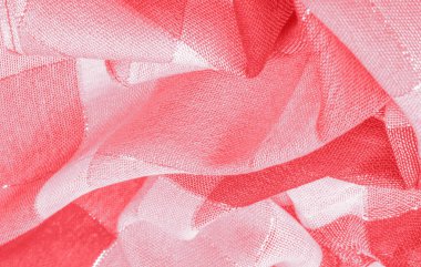 Doku arka plan desen ipek eşarp kadın yeşil renkli