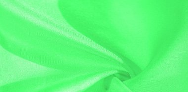 Doku, arka plan, desen, yeşil renk ipek kumaş. Bu s