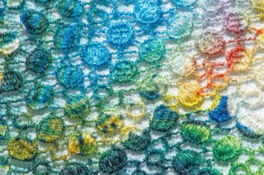 arka plan dokusu; Desen. Yapıştırılmış dantel çizgili kumaş. Mult