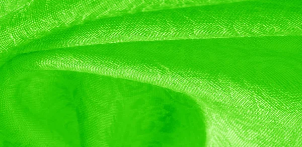 Textura fundo padrão tecido floral ornamento verde. Este co — Fotografia de Stock
