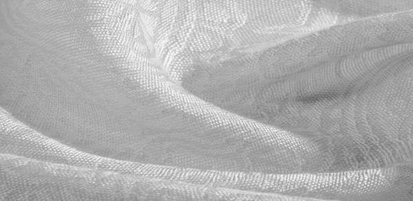 Текстура фонового візерунка тканини квітковий орнамент білий. Це співзасновник — стокове фото