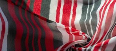 Arka plan dokusu. çok renkli çizgili ipek kumaş. Meksika co