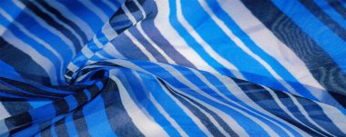 Arka plan dokusu. çok renkli çizgili ipek kumaş. Meksika co