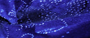 exture, arka plan, desen, kartpostal, yapıştırılmış glas ile mavi ipek