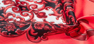 Gotik desenli ipek kumaş. Ben surround olmak için mutlu olurdu