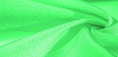 Doku, arka plan, desen, yeşil renk ipek kumaş. Bu s