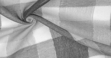 Doku, arka plan, ipek eşarp kadınsı siyah ve beyaz bir 